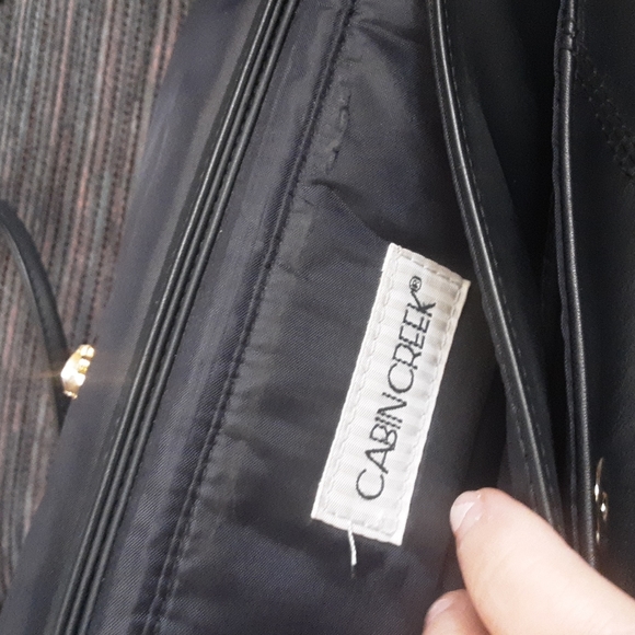 Cabin Creek Leather Crossbody Bag Good Condition - Picture 6 of 11